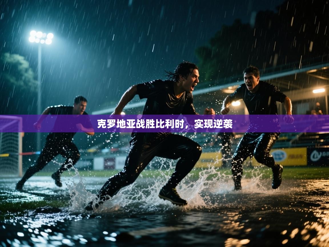 克罗地亚战胜比利时,实现逆袭 第1张