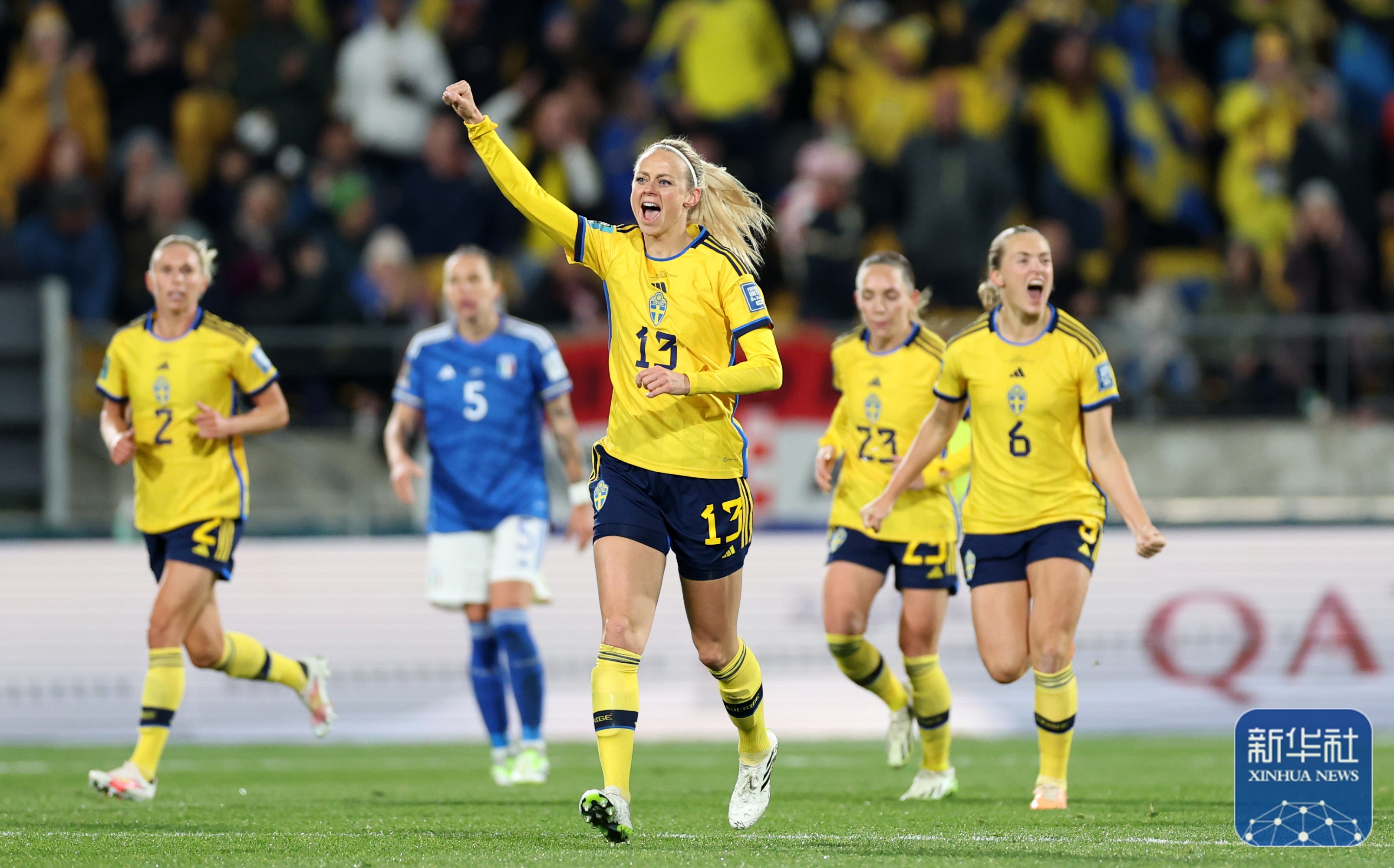 瑞典女足奋力一搏,努力进军前列 瑞典女足奋力一搏,努力进军前列