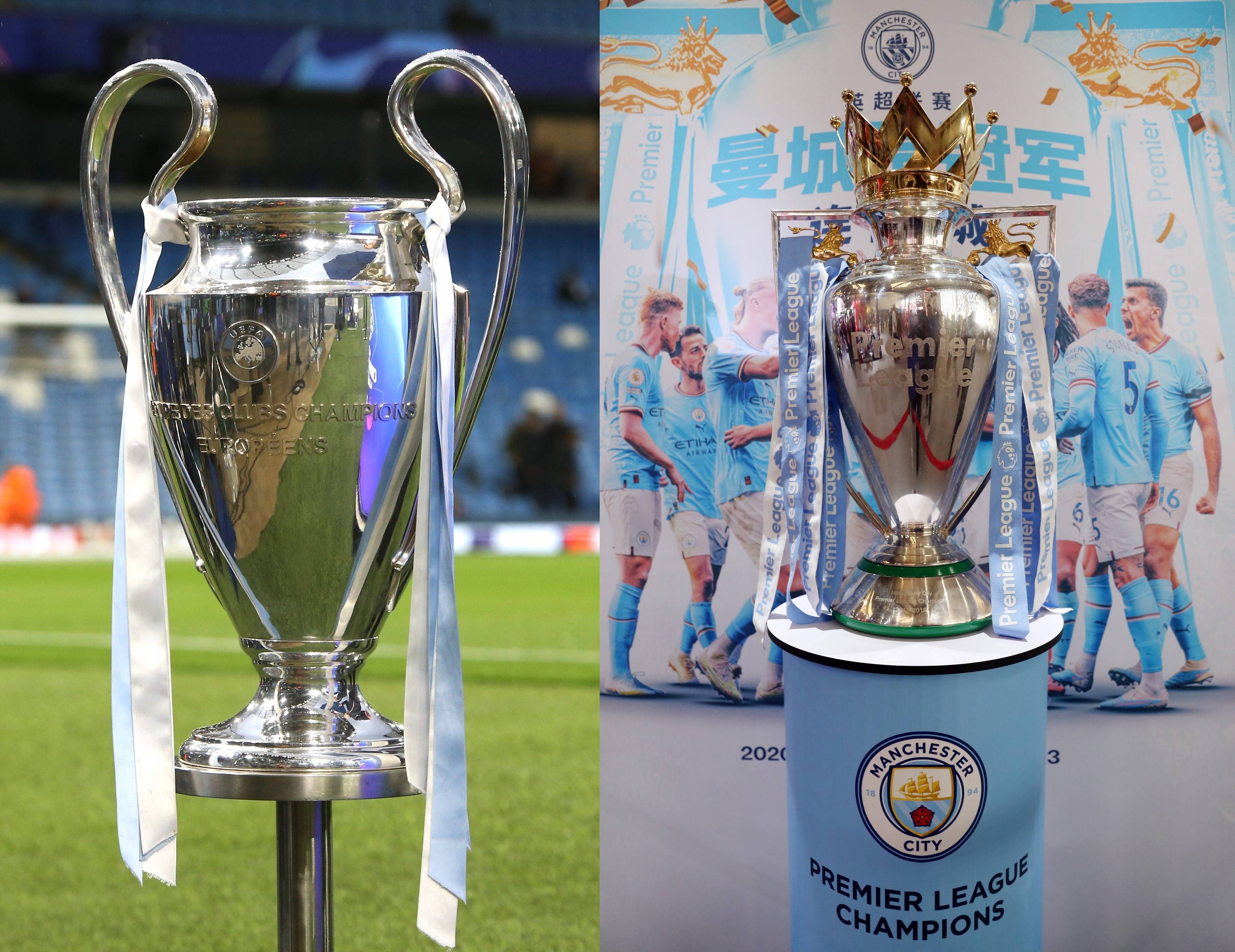 曼城力拔头筹，欧冠四小强争夺如火如荼的简单介绍