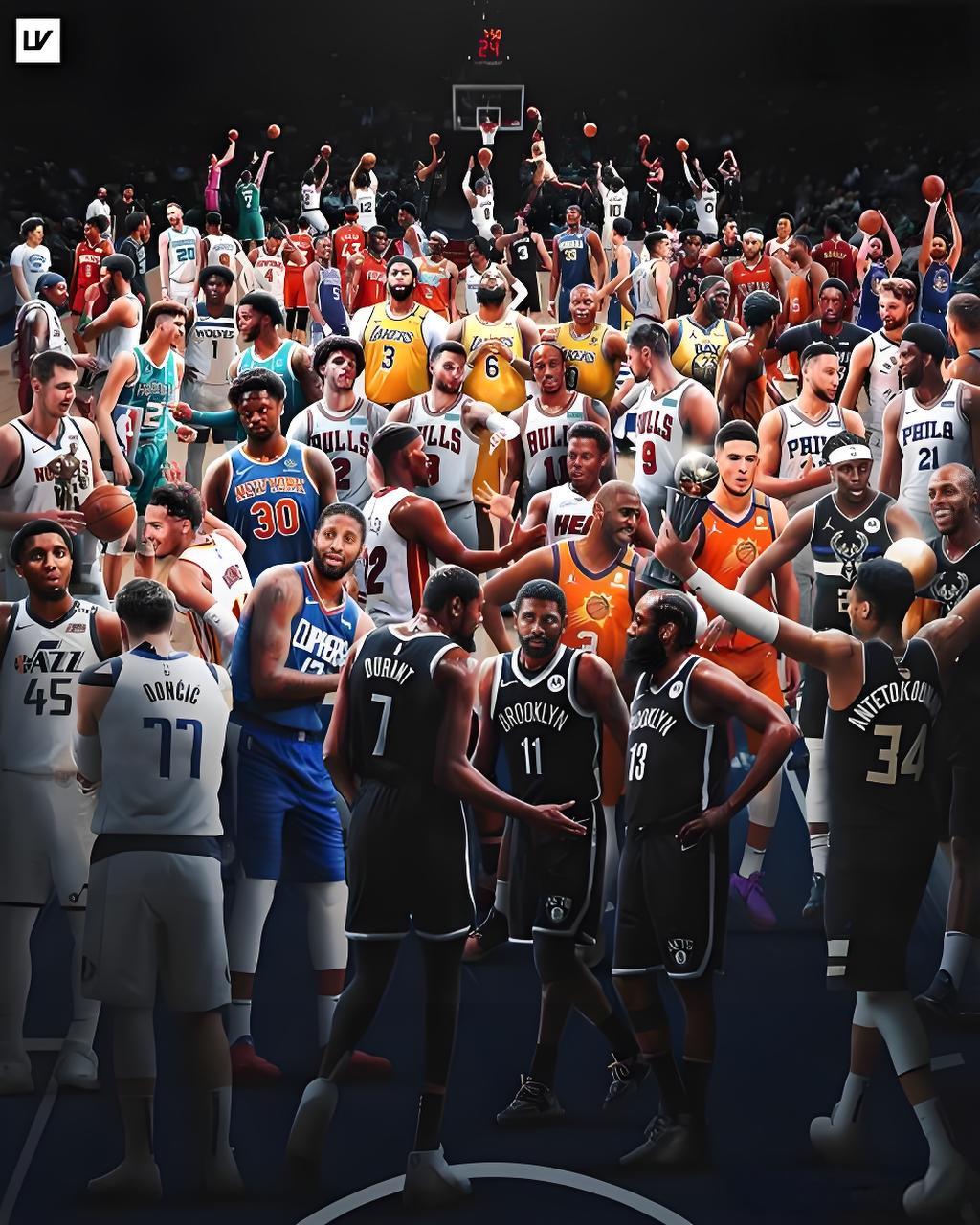 NBA全明星阵容曝光伦纳德连三选