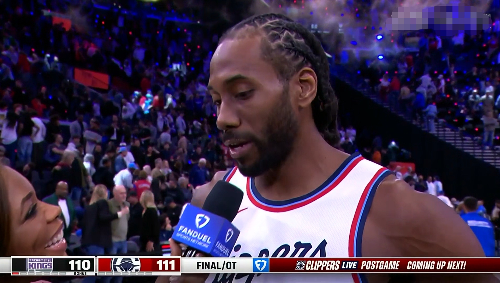 包含快船大胜尼克斯，伦纳德关键表现的词条